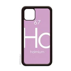Imagem de Elementos Químicos Tabela Periódica Lanthanide Holmium Ho para iPhone 12 Pro Max Capa para Apple Mini Mobile Case Shell