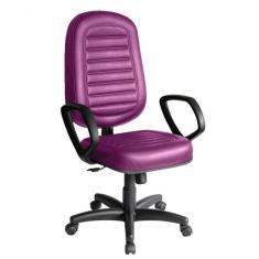 Imagem de Cadeira Presidente Para Escritório Linha Blenda Roxo