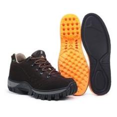 Imagem de Bota Coturno Tênis Adventure Masculino Palmilha Gel - Marrom