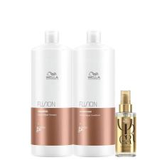 Imagem de Kit Wella Professionals Fusion Reflections Duo Oil (3 produtos)