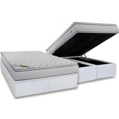 Imagem de Conjunto Box Baú Queen: Colchão Espuma Luckspuma MasterPocket Luck Spr