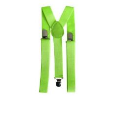 Imagem de Fantasia Suspensório Colorido Adulto Ajustável - Lynx produções, Verde