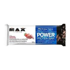 Imagem de Power Protein Bar (90G) - Sabor: Morango Sensation - Max Titanium
