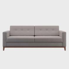 Imagem de Sofá Com 3 Lugares Living Em Linho