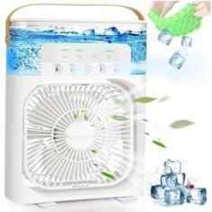 Imagem de Umidificador De Ar Ventilador Portátil Ar Condicionado Pulverização Co