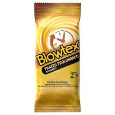 Imagem de Preservativo Blowtex Lubrificado Retardante - 1 Embalagem com 6 Unidad