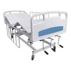 Imagem de Cama Hospitalar 3 Movimentos C/ Elevação E Suporte De Soro - Supra Ste