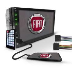 Imagem de Central Multimidia Universal 2 Din Mp5 Bt Espelha Usb Fiat - First Opt