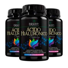 Imagem de Kit 3 Ácido Hialurônico - 60 Cápsulas - Bioklein