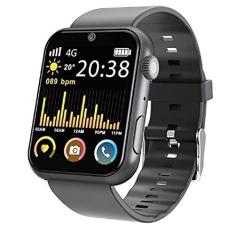 Imagem de Relógio Smartwatch NAMOFO 32gb rom 4g sim cartão smartwatch câmera dupla mt6739 quadcore 1.5ghz gps esportes rastreador monitor de freqüência cardíaca android relógio inteligente ()