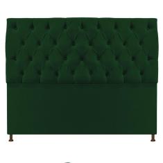 Imagem de Cabeceira Sofia 195Cm King Size Suede Verde