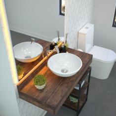 Imagem de Cuba R35 C/Torneira Link+Válvula Click 1/4+Sifão+Flexível - Compace