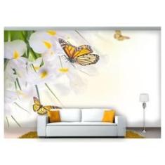 Imagem de Papel De Parede Floral Flores Textura Sala 3D 3M² Xfl226