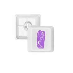 Imagem de Purple Plump Kit de atualização para jogos com teclado mecânico PBT