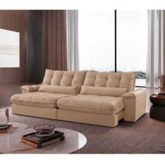 Imagem de Sofá Classic Linho 02 Módulos 100 Cm B25 Meu Sofá Online