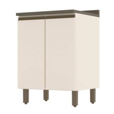 Imagem de Balcão 2 Portas 60cm Connect Com Tampo - Móveis Henn