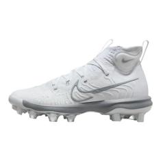 Imagem de Nike Chuteira de beisebol masculina Alpha Huarache NXT MCS (DJ6519-103, branco/platina pura/cinza lobo)