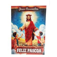 Imagem de Kit Produtos Revenda Páscoa Quebra-Cabeças Jesus - Coleção Tea E Amor