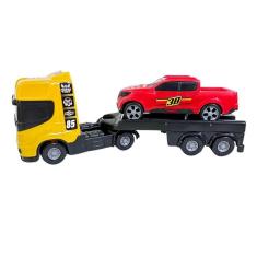 Imagem de Brinquedo Caminhão Mini Reboque com Carrinho 508 BS Toys