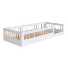 Imagem de Cama Montessoriana Solteiro 84x195 Branco Jarne