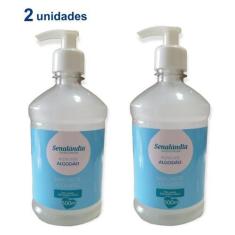 Imagem de 2 Sabonete Líquido 500ml Lavanda Orquídea Açai Algodão Erva Doce Pitan