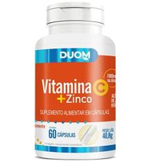 Imagem de VITAMINA C 500MG COM ZINCO 7MG 60 CAPS SUPER IMUNIDADE - DUOM