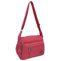 Imagem de Bolsa Feminina Transversal Ombro Reforçada Resistente Casual Media Vár