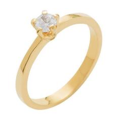 Imagem de Anel de Ouro 18k Solitário com diamante Dream - Meu Anel