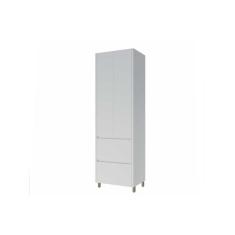 Imagem de Armário de Cozinha Modulado Paneleiro Rainha c/ 2 Portas e 2 Gavetas 70cm Branca - Nesher