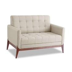 Imagem de Sofá 2 Lugares Brooks Linho Areia 126 cm