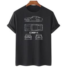 Imagem de Camiseta feminina algodao Aston Martin DB4 Carro desenho