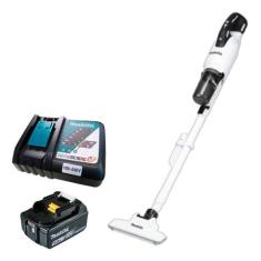 Imagem de Aspirador Sem Fio Makita Dcl286fzw Com 1 Bateria 5ah Dc18rc DCL286FZW