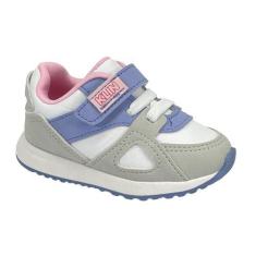 Imagem de Tênis Klin Walk Baby 453117 Gelo Azul Rosa