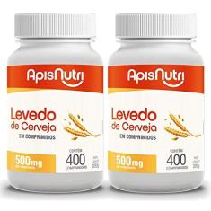 Imagem de Kit 2 Und Levedo de Cerveja 400cps 500mg