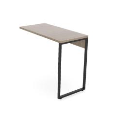 Imagem de Mesa Escritório Auxiliar 90Cm Martinucci  Iron Irmx0945cbcbp Home Office Carvalho Bruma