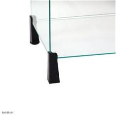 Imagem de Balcão de Atendimento Modulado em Vidro - 4,50 x 1,00 x 0,30