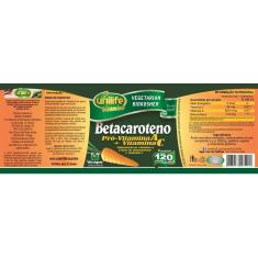Imagem de Betacaroteno Pró-Vitamina A 120 cápsulas Unilife
