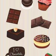 Imagem de Papel De Parede Adesivo Lavável Chocolate 12M