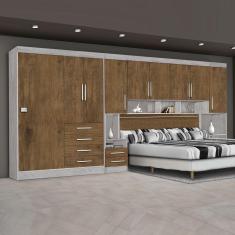 Imagem de Guarda-Roupas Modulado Georgia JA Para Cama Box 1,58M Casal