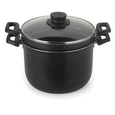 Imagem de Espagueteira 22 Centímetros Com Cesto Aluminio Antiaderente Linha Versátil Multiflon