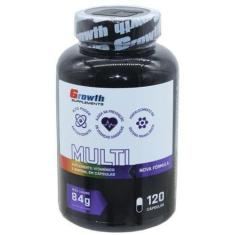 Imagem de Multi Vitaminico Growth 120 Capsulas De Vitaminas Completo - Growth Su