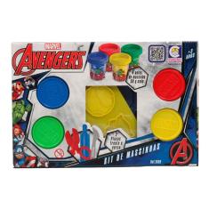 Imagem de Marvel Avengers Kit Massinhas Plaquinhas - Cotiplás 2699