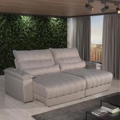 Imagem de Sofá Impermeável 2,10M Retrátil E Reclinável Exclusive Bom Pastor