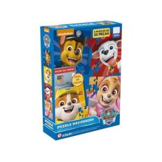 Imagem de Quebra-Cabeça Patrulha Canina Puzzle Decorkids - Grow