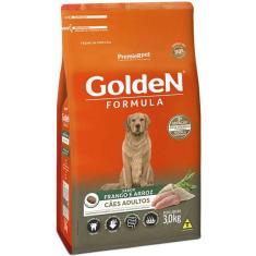 Imagem de Ração Seca PremieR Pet Golden Formula Cães Adultos Frango e Arroz - 3 Kg
