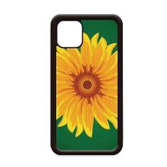 Imagem de Capa amarela com flor de girassol para iPhone 12 Pro Max para Apple Mini Mobile Case
