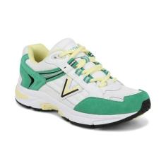 Imagem de Vionic Oxford feminino 23walk 2.0, Camurça branca e menta, 35