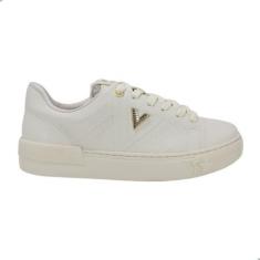 Imagem de Tênis Feminino Casual Via Marte Dourado Off White