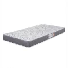 Imagem de Colchão Solteiro Espuma D33 Pro Confort 78x188x12cm Cinza Cinza