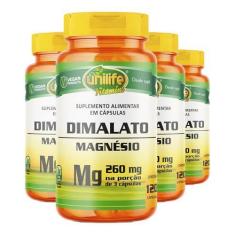 Imagem de Magnésio Dimalato Unilife 120 Cápsulas 4un